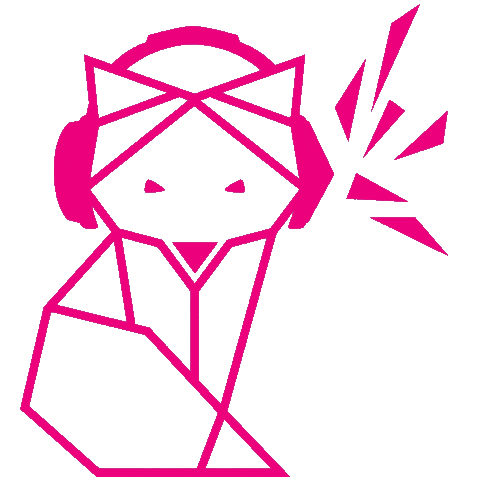 Silent Party Belgium Sticker