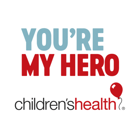 Heroes Thank You Sticker by Children's Health