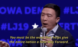 Andrew Yang Speech GIF