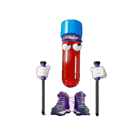 Hiking Nuotio Sticker by Puhti / Vital