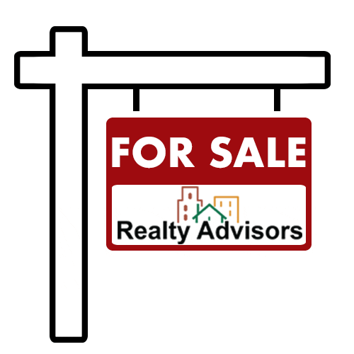 Forsalesign Sticker by Realty Advisors Inc