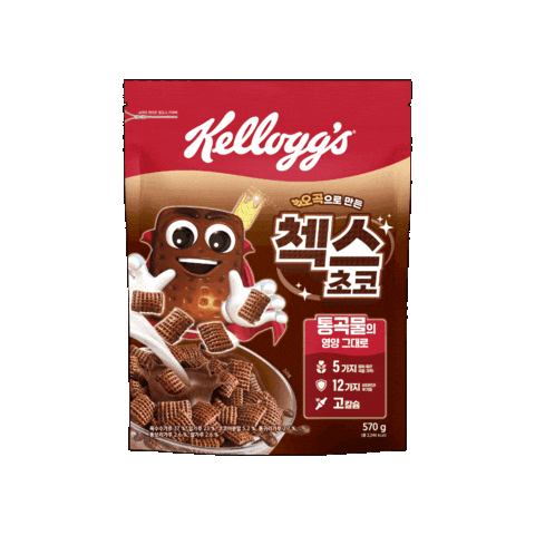 시리얼 Sticker by kelloggskorea