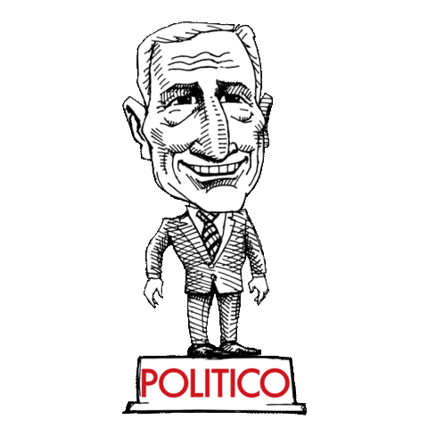 Democratic Debate Democrat Sticker by POLITICO