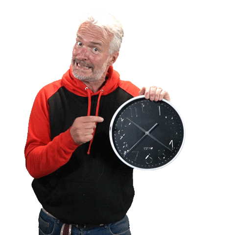 Time Clock Sticker by Cosplayshop