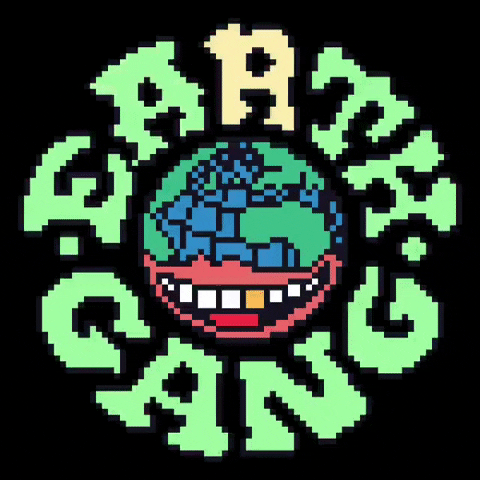 Pixel Earth GIF by Ali Graham