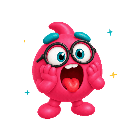 Wow Omg Sticker by Teeela