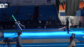 star wars fencing GIF by Digg