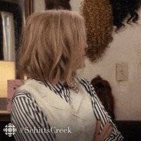 schitts creek waiting GIF by CBC