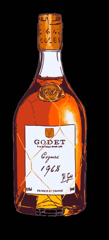 Cognac Godet GIF