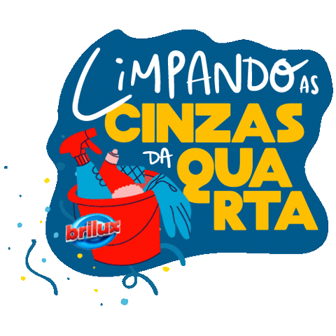 Carnaval Limpeza Sticker by Brilux