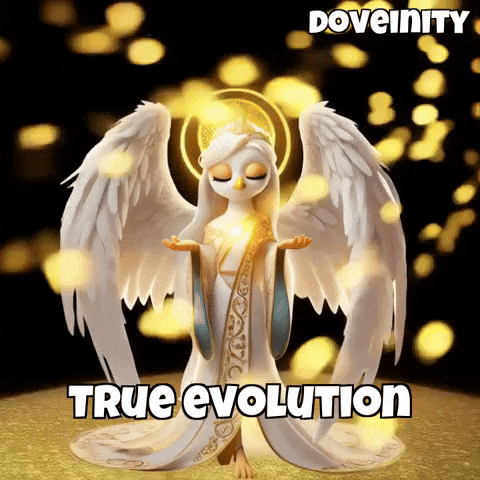 Meditation Evolving GIF by thedoveinity