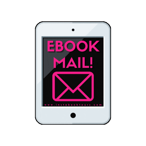 Mail Ebook Sticker by Insta Book Tours