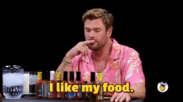 Chris Hemsworth Spice GIF by First We Feast