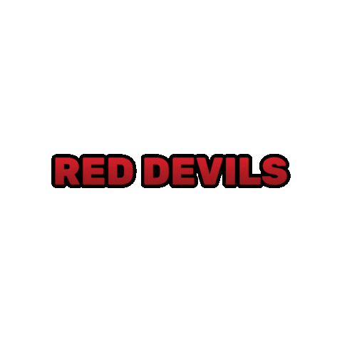 Red Devils Scc Sticker by Sportobuddy