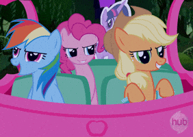 my little pony dancing GIF