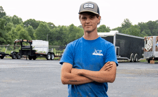 Blue Collar Arms Crossed GIF by JC Property Professionals