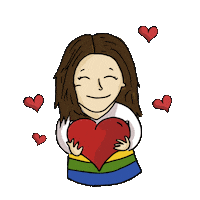 Heart Love Sticker by Ideario de Aru