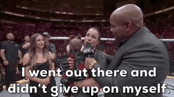 Didnt Give Up Mixed Martial Arts GIF by UFC