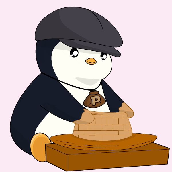 Art Working GIF by Pudgy Penguins