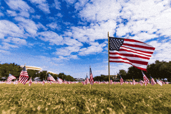 American Flag Usa GIF by University of Central Florida