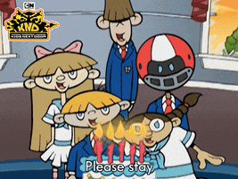 Please Stay Kids Next Door GIF by Cartoon Network
