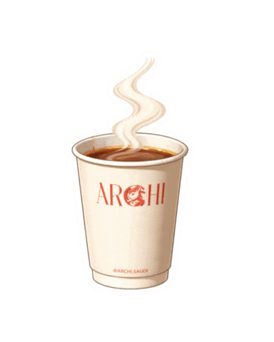 Coffee Sticker by Archi Saudi