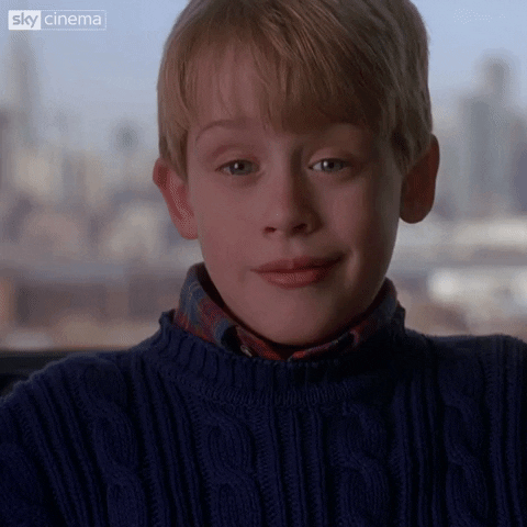 Tell Me More Home Alone GIF by Sky