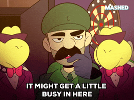 Getting Busy Get To Work GIF by Mashed