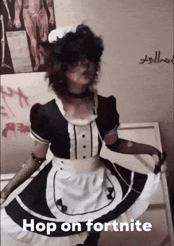 Hop On Fortnite GIF