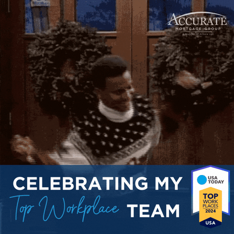 Award Winner Happy Dance GIF by Accurate Mortgage Group