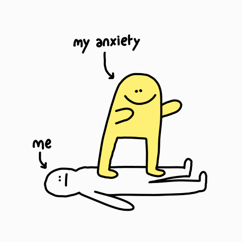 Sad Anxiety GIF by Petit Pied
