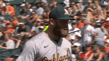 Screaming Lets Go GIF by Oakland Athletics