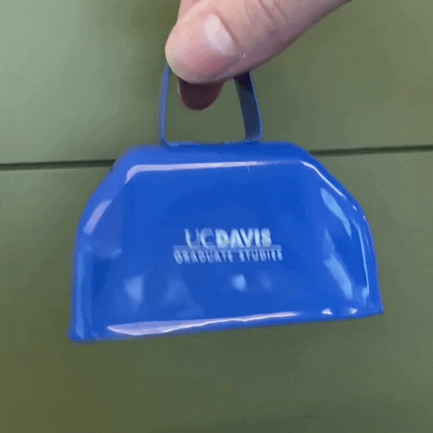 Cowbell Ringthebell GIF by UC Davis