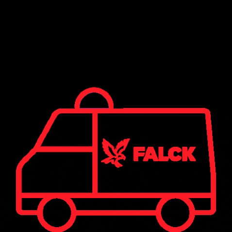 Auto Ambulance GIF by Falck Rettungsdienst GmbH
