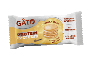 Plant Power Healthy Snacks Sticker by GATO