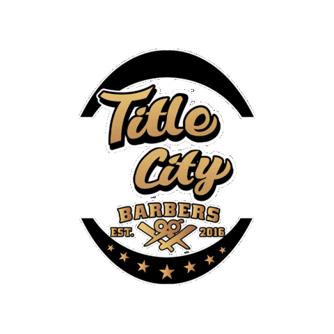 Title City Barbers Sticker