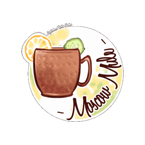 Moscow Mule Summer Sticker