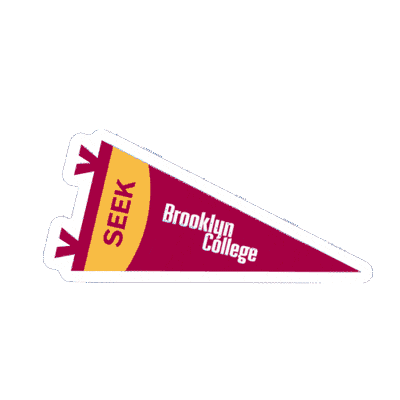 Seek Sticker by Brooklyn College
