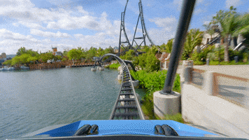 Jurassic Park Rollercoaster GIF by Universal Parks and Resorts