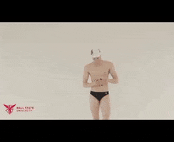 College Swimming GIF by Ball State University