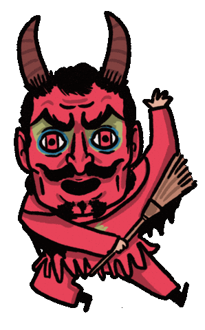 Sa Pobla Demon Sticker