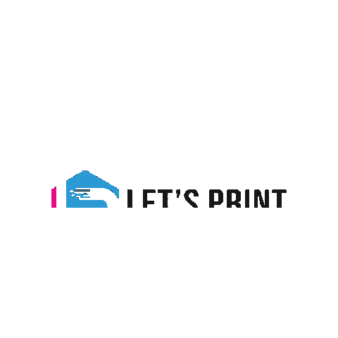Let's Print Sticker