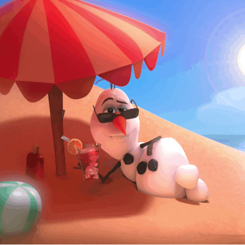 happy snowman GIF by Disney