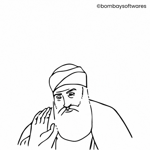 Guru Nanak Sticker GIF by Bombay Softwares