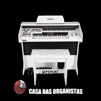 Piano Keyboard GIF by Casa das Organistas