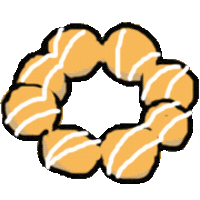 Donut Sticker