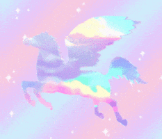 unicorn spank GIF