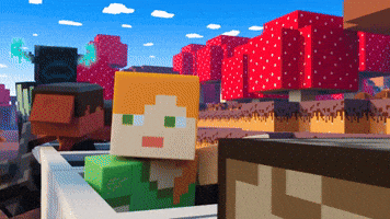 Check This Out Lets Go GIF by Minecraft
