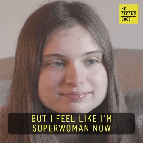 Be Yourself Wonder Woman GIF by 60 Second Docs