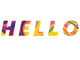 Hello Sticker